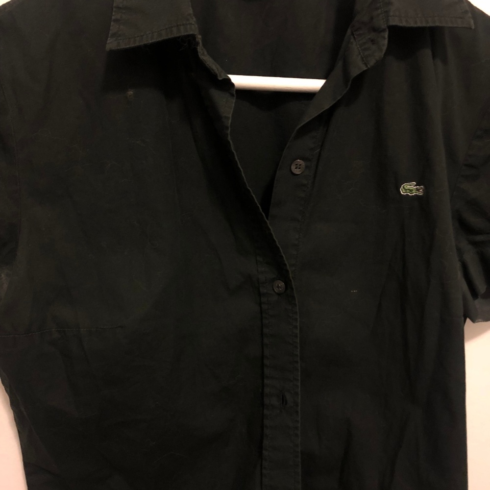 ***Lacoste short sleeve button down